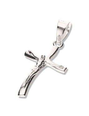 Dije de cruz Vanguardia Joyera cristo de plata P 925