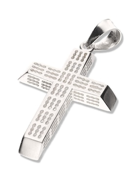 Dije de cruz Vanguardia Joyera cristo de plata P 925