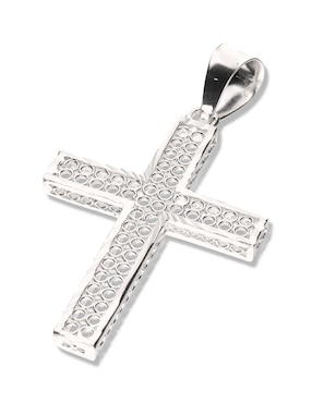 Dije de cruz Vanguardia Joyera cristo de plata P 925