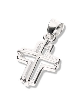 Dije de cruz Vanguardia Joyera cristo de plata P 925