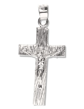 Dije de cruz Vanguardia Joyera cristo de plata P 925