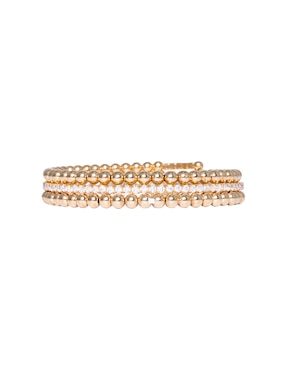 Pulsera Mossimo con zirconia Esferas Luminosas