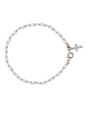 Pulsera Artre con perla de cristal con acabado brillante