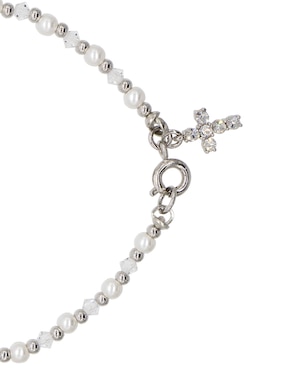 Pulsera Artre con perla de cristal con acabado brillante