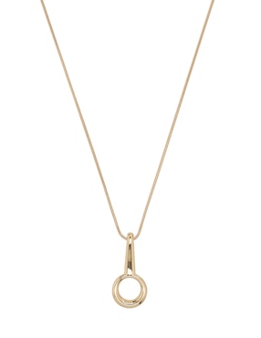 Collar con dije Anne Klein Treasured Metal