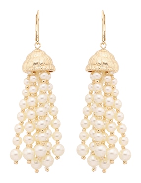 Aretes Anne Klein Coastal Charms con acabado brillante