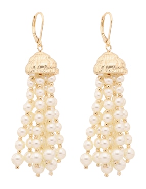 Aretes Anne Klein Coastal Charms con acabado brillante
