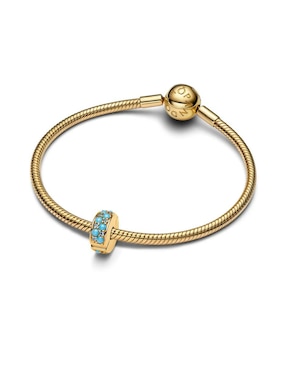 Charm redondo Pandora moments de plata P 925