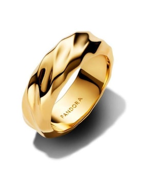Anillo Pandora Essence de plata P 925 con acabado baño de oro