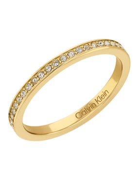 Set anillo Calvin Klein cristal brillante