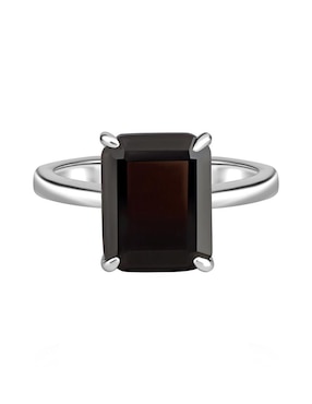 Anillo Gladkova Joyería P 925 de plata ónix mate
