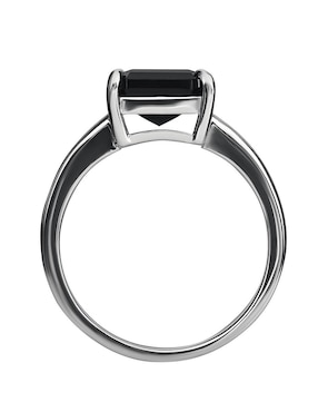 Anillo Gladkova Joyería P 925 de plata ónix mate