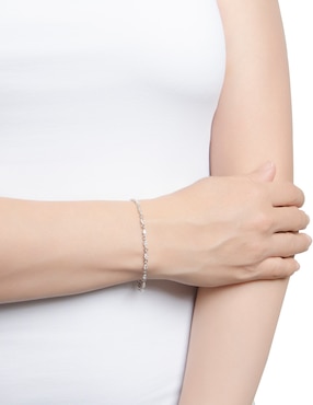 Pulsera Westies con cristal Navettes
