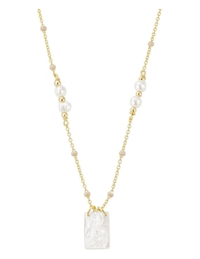 Collar Carmela Mía de baño de oro 14 K