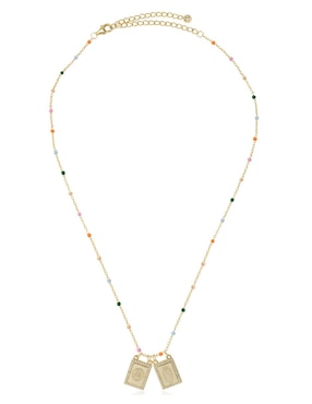 Collar Carmela Mía de baño de oro 14 K