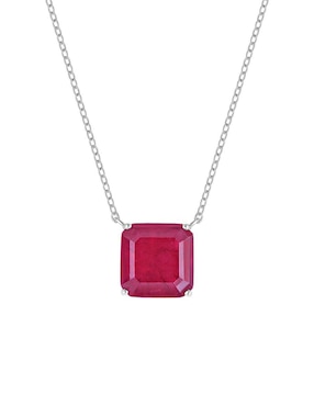 Collar cuadrado Gladkova Joyería de plata P 925