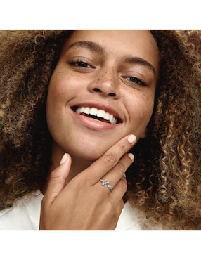 Anillo Pandora Timeless P 925 de plata zirconia cúbica brillante