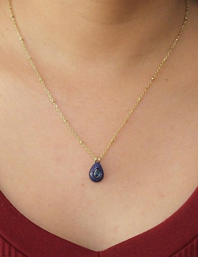 Collar con dije de gota Sofia Blum