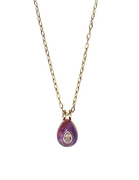 Collar con dije de gota Sofia Blum