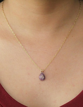 Collar con dije de gota Sofia Blum