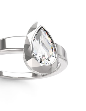 Anillo de gota Guess 4G Light circonita brillante