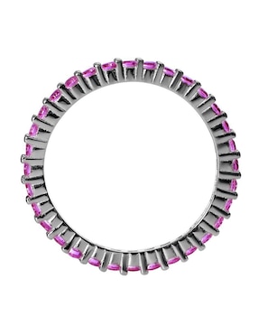 Anillo Gladkova Joyería P 925 de plata rubí pavé