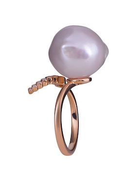 Anillo Gladkova Joyería 14 k de oro amarillo perla