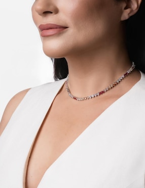Collar de corazón Gladkova Joyería de plata P 925