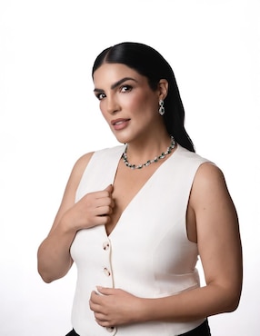 Collar de hoja Gladkova Joyería de plata P 925