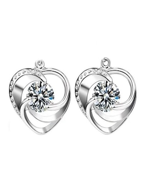Collar con dije de corazón Ventdepot
