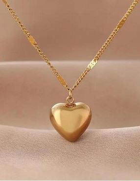Collar con dije de corazón Ventdepot