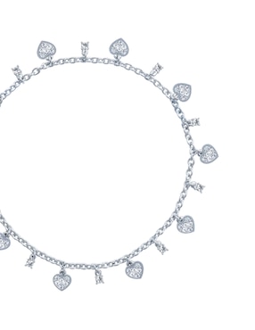 Pulsera Mossimo con acabado pavé