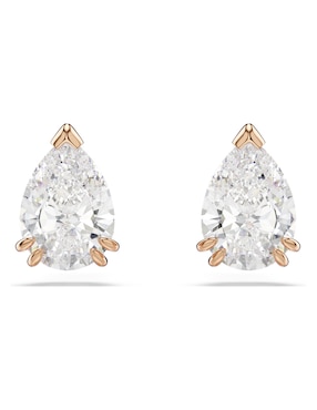 Broqueles de gota Swarovski con acabado brillante