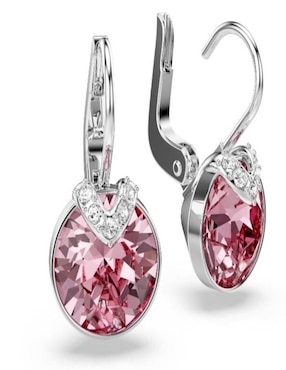 Aretes cortos Swarovski Bella con acabado brillante