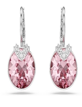 Aretes cortos Swarovski Bella con acabado brillante