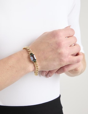 Pulsera Lauren Ralph Lauren con cristal Desmond con acabado pulido