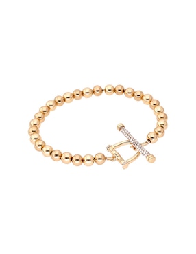 Pulsera Lauren Ralph Lauren con cristal Somerset con acabado pulido