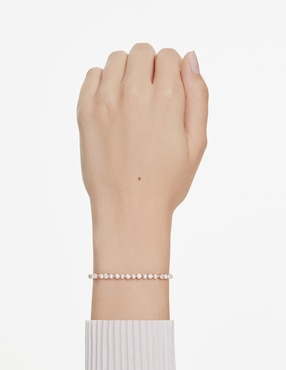 Pulsera Swarovski Tennis Matrix con acabado brillante