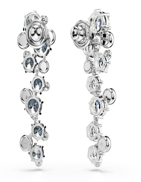 Aretes de octágono Swarovski con acabado brillante