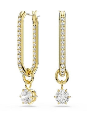 Aretes Swarovski con acabado brillante