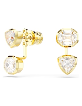 Aretes cortos Swarovski Imber con acabado brillante