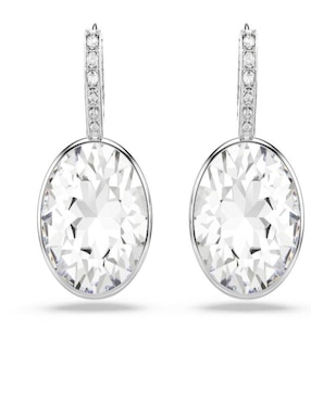 Aretes cortos circulares Swarovski Millenia con acabado brillante