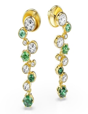 Aretes Swarovski con acabado brillante