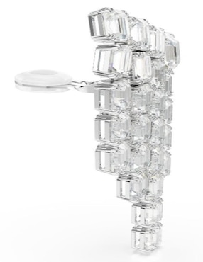 Aretes largos Swarovski Millenia con acabado brillante