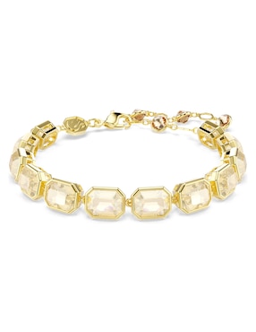 Brazalete Swarovski de metal Millenia con acabado brillante