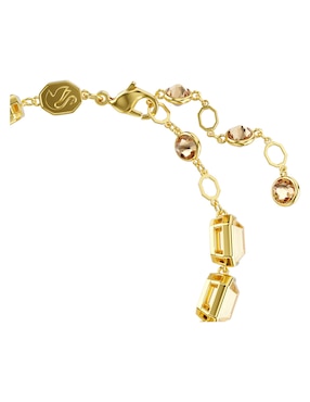 Brazalete Swarovski de metal Millenia con acabado brillante