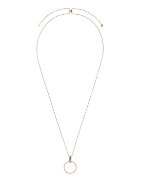 Collar con dije Dkny Ashlyn