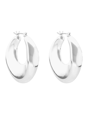 Aretes cortos circulares Nine West Feb Mkt 25 Recolors con acabado brillante