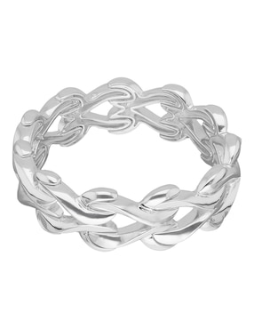 Pulsera Napier Silver Loops con acabado brillante