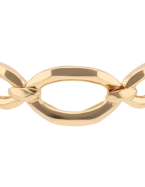 Pulsera Napier Gold Facets con acabado brillante